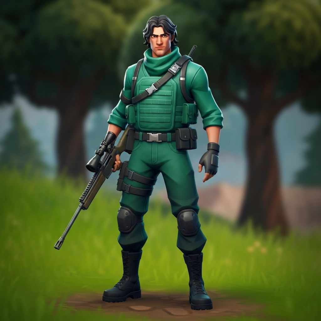 fortnite character teal